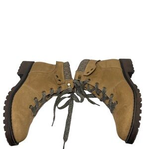 Pop TANIA LACEUP WOMENS SIZE 8M ANKLE BOOTS